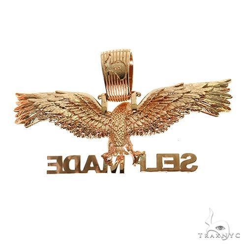 Diamond Self Made Eagle Pendant 67657 - Image 4