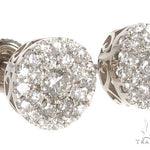 14K Gold Diamond Earrings 64174 - Image 2