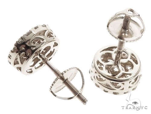 14K Gold Diamond Earrings 64174 - Image 6