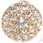 14K Gold Diamond Stud Earrings 64175 - Image 4