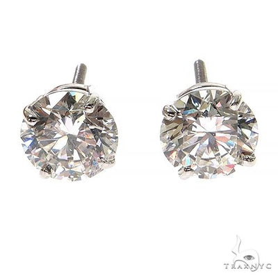 1.50ct each Diamond Stud Earrings (Lab) 68463 - Image 1