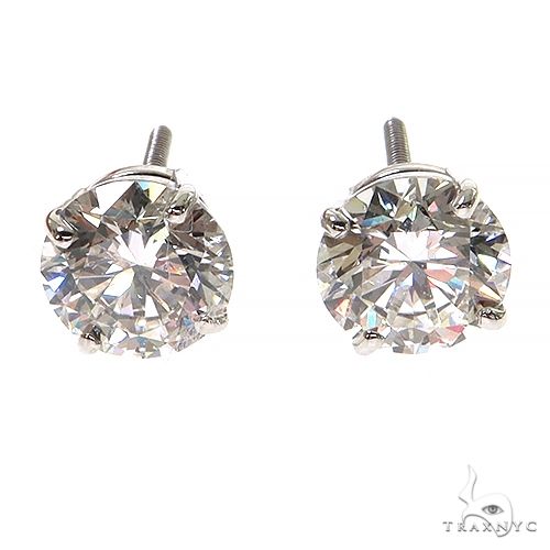 1.50ct each Diamond Stud Earrings (Lab) 68463 - Image 1