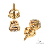 75 Pt Diamond Stud Earrings (Lab) 68465 - Image 3
