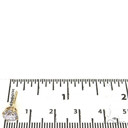 75 Pt Diamond Stud Earrings (Lab) 68465 - Image 4