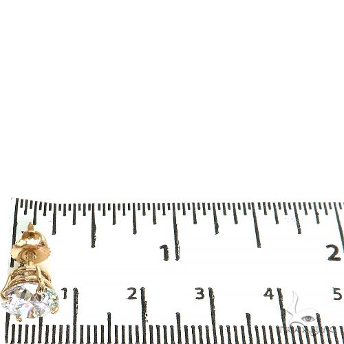 2ct each Diamond Stud Earrings (Lab) 68570 - Image 4