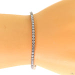 Diamond Tennis Bracelet 7.5 inches 2.4 mm 69847 - Image 5