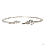 Diamond Tennis Bracelet 9.5 inches 2.5 mm 69850 - Image 2