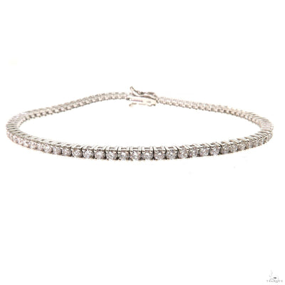 7pt Diamond Tennis Bracelet (LAB) 7.5 inches 3.00 mm 69857 - Image 1