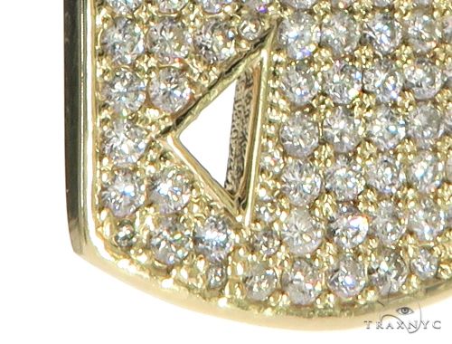 Diamond Triangle Dog Tag Pendant 45572 - Image 3