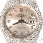 Custom Fully Iced Out Datejust Rolex Watch 64126 - Image 1