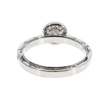 Diamond Halo Engagement Ring 64493