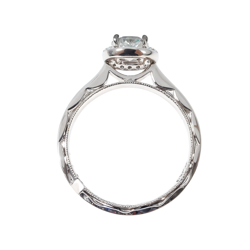 Diamond Halo Engagement Ring 64493