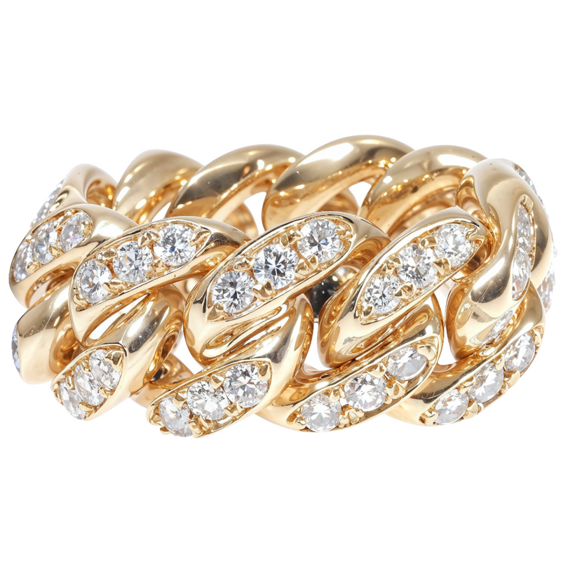 Diamond Miami Cuban Link Ring 64199