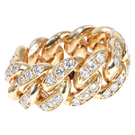 Diamond Miami Cuban Link Ring 64199