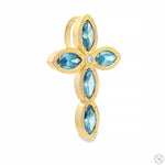 Divine Blue Marquise Cross 70771 - Image 2