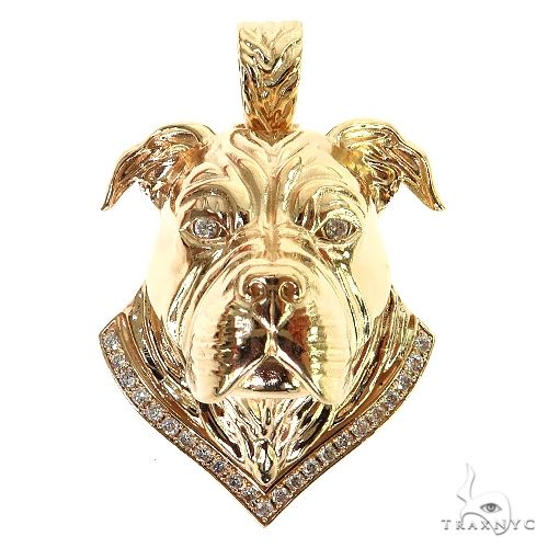 Dog Head Pendant 68856 - Image 1