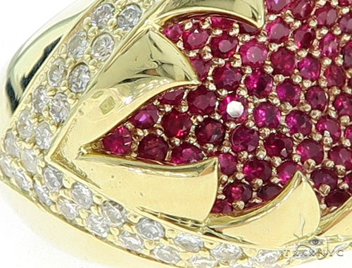 Dorado Diamond Ruby Ring 49771 - Image 3