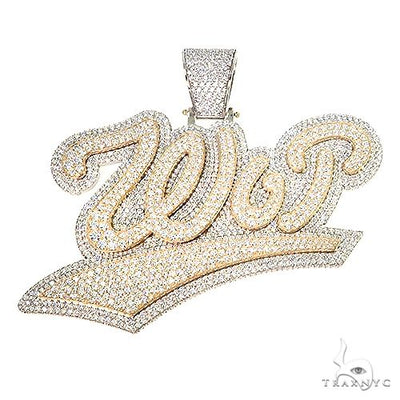 Double Layer Diamond Pendant 67062 - Image 1