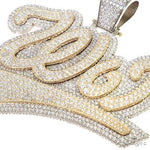 Double Layer Diamond Pendant 67062 - Image 3