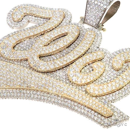 Double Layer Diamond Pendant 67062 - Image 3