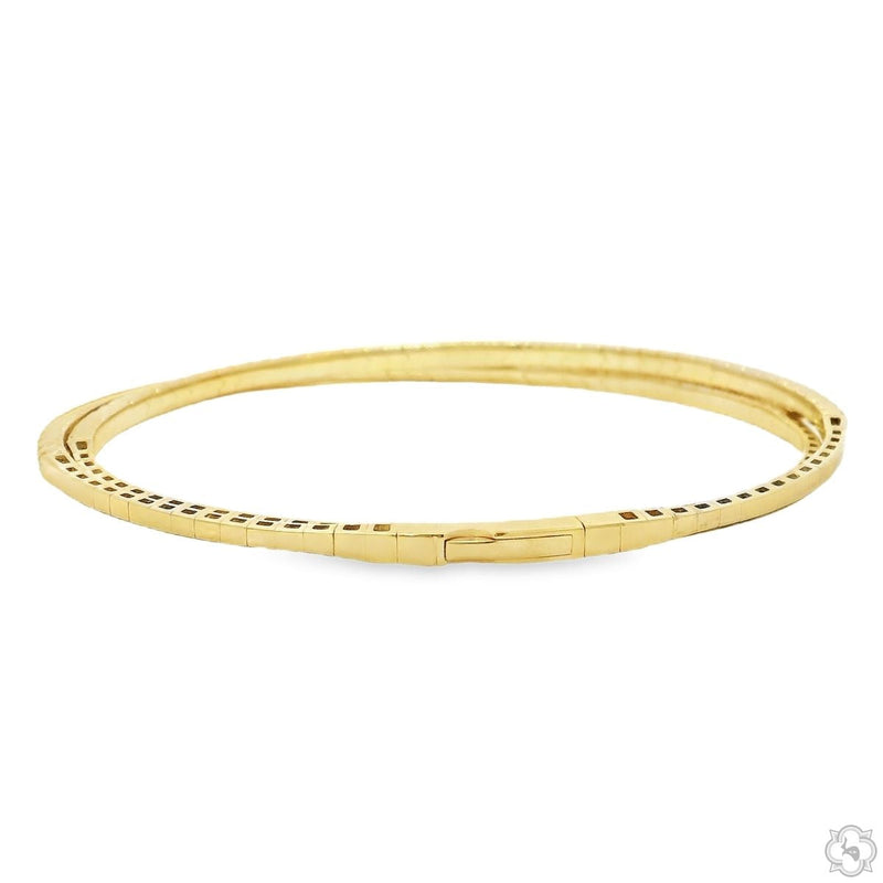 Double Row Diamond Tennis Bracelet 70706 - Image 4