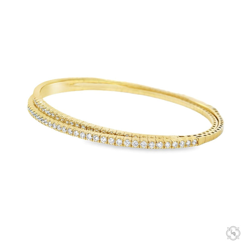 Double Row Diamond Tennis Bracelet 70706 - Image 5