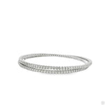 Double Row Infinity Diamond Tennis Bracelet 70712 - Image 4