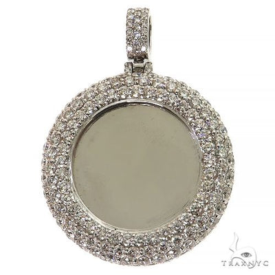 Double Side Spinning Diamond Photo Pendant (Lab) 68527 - Image 1