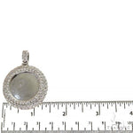 Double Side Spinning Diamond Photo Pendant (Lab) 68527 - Image 5
