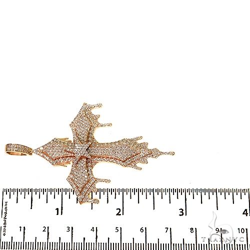 Drip Cross Diamond Pendant 69693 - Image 6