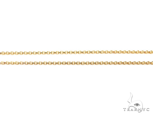 Double Cute Heart Diamond Necklace 40808 - Image 4