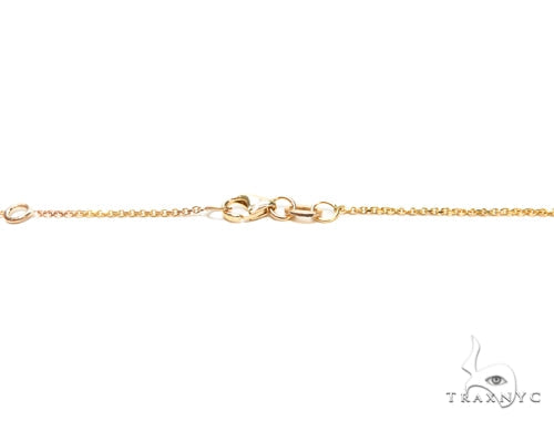 Double Cute Heart Diamond Necklace 40808 - Image 6