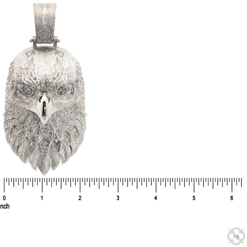 Eagle Head Diamond Pendant 68807 - Image 6