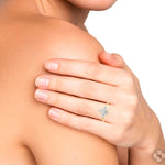 Elegant Pear Shape Diamond Ring 70287 - Image 7