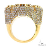 Emerald Cut Diamond Cross Ring 68775 - Image 5