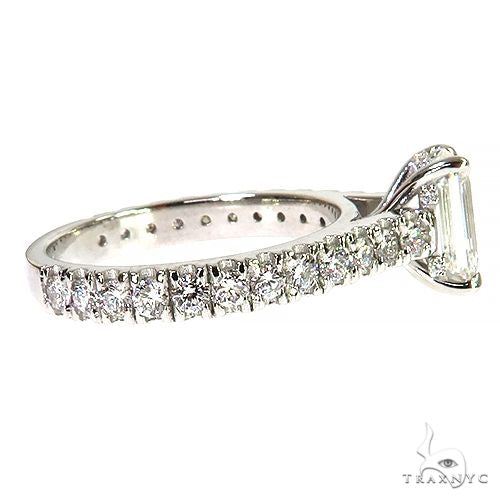 Emerald Cut Diamond Engagement Ring 68069 - Image 3