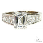 Emerald Cut Diamond Engagement Ring 68179 - Image 1