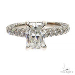 Emerald Cut Diamond Engagement Ring 68553 - Image 1