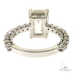 Emerald Cut Diamond Engagement Ring 69069 - Image 4