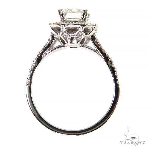 Emerald Cut Diamond Engagement Ring (Lab) 69142 - Image 5