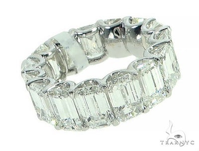 Emerald Cut Diamond Eternity Ring 65913 - Image 1