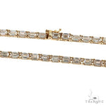 Emerald Cut Diamond Tennis Chain 69509 - Image 2