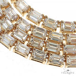 Emerald Cut Diamond Tennis Chain 69509 - Image 5