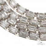 Emerald Cut Diamond Tennis Chain 69510 - Image 5