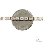 Emerald Cut Diamond Tennis Chain 69511 - Image 6