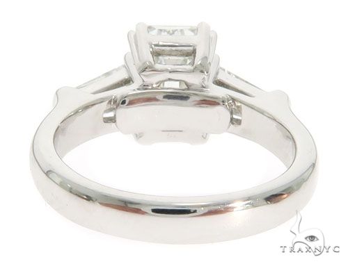 Emerald Cut Engagement Ring 61453 - Image 6