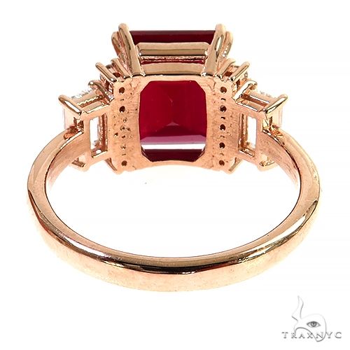 Emerald Cut Ruby Ring 69653 - Image 5