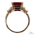 Emerald Cut Ruby Ring 69653 - Image 6