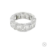 Emerald Diamond Eternity Band 70479 - Image 4