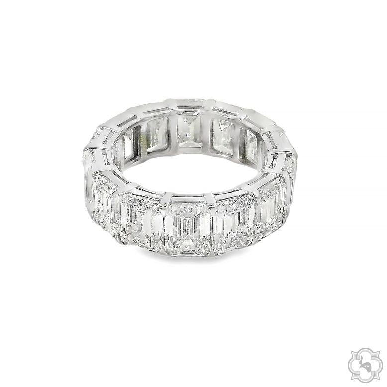Emerald Diamond Eternity Band 70479 - Image 4